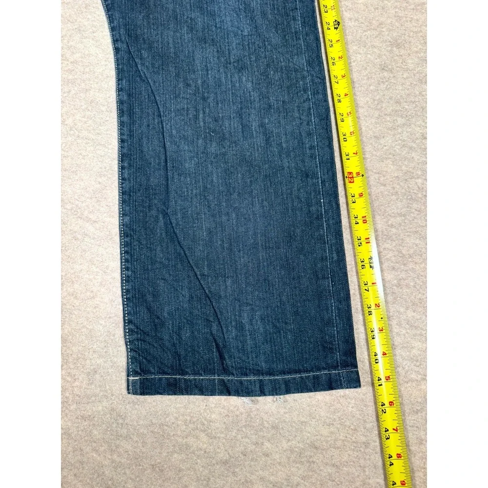 Levis 501 Original Fit Straight Jeans‎ Mens 40x30 Blue Denim High Rise Dark Wash